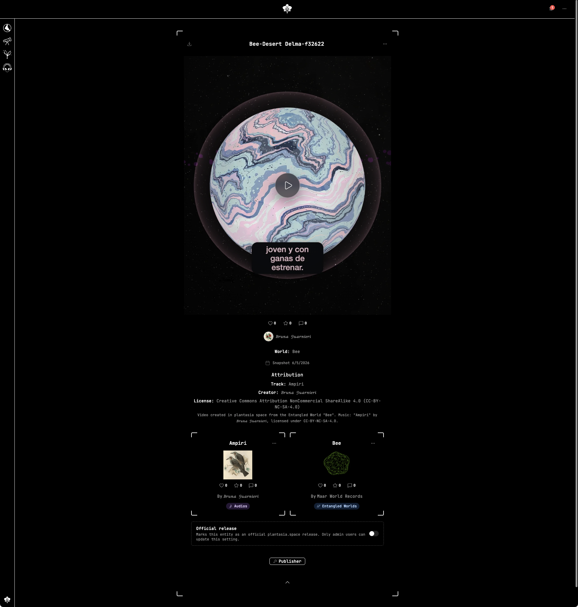 Opening a Clip from the home feed